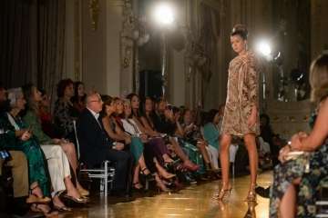 El espíritu heroico de las mujeres, protagonista de los diseños de la 2Âª jornada de GC Colección Bridal (Foto TA)